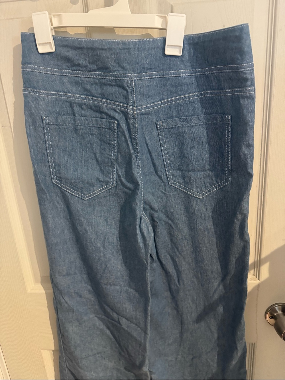 Pilcro High-Rise Wide-Leg Trouser Jeans Size 28 - Picture 10 of 16